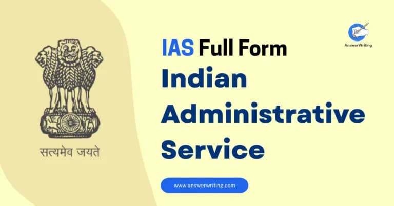 IAS Full Form by Answerwriting