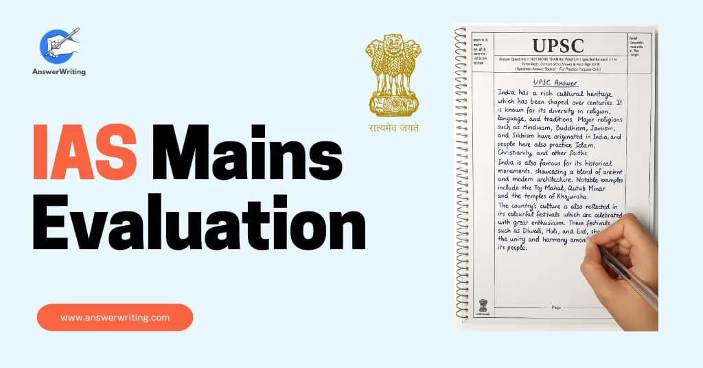 IAS Mains Evaluation