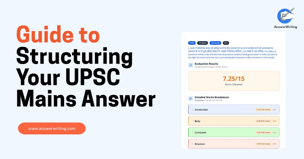 Guide to Structuring Your UPSC Mains Answer