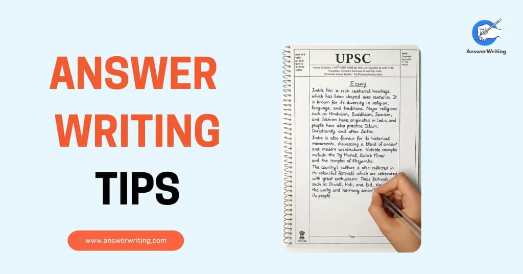 Answer Writing Tips