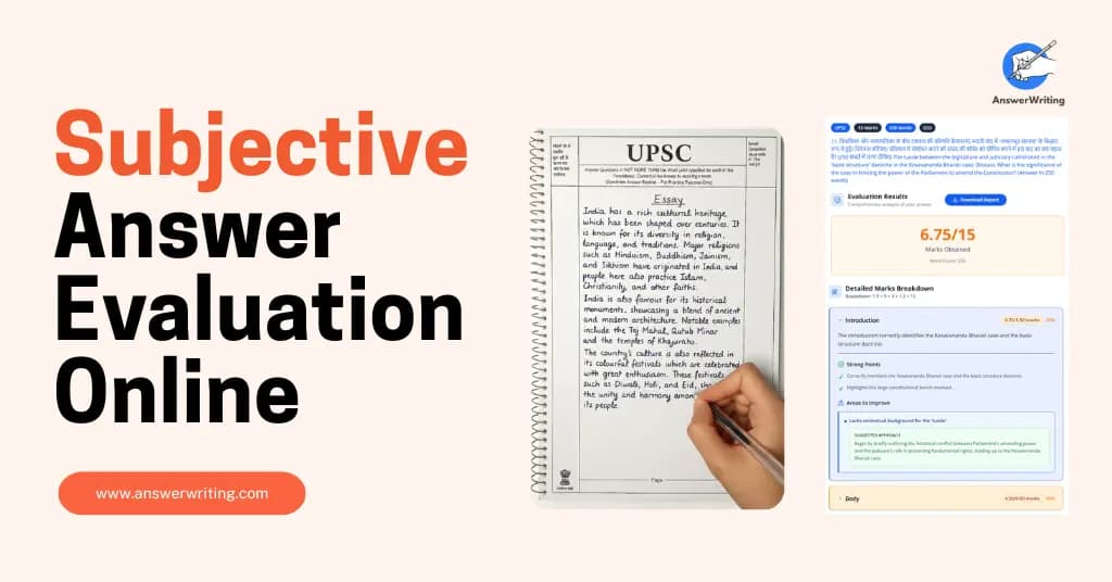 Subjective Answer Evaluation Online