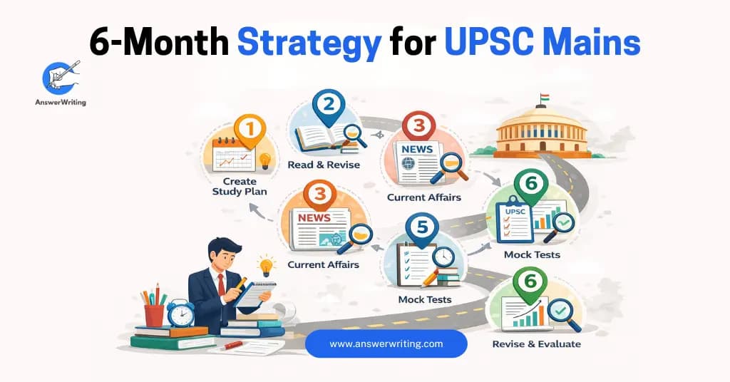 6-Month Strategy for UPSC Mains