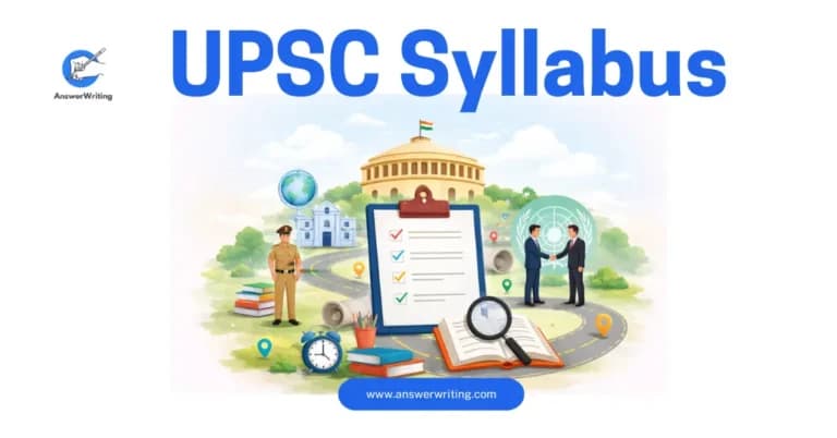 UPSC Syllabus Explained by answerwriting