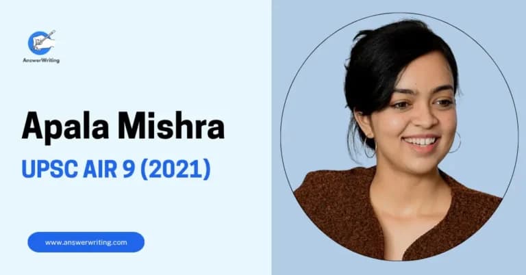 Apala Mishra UPSC Rank 9, Strategy, and Journey by answerwriting