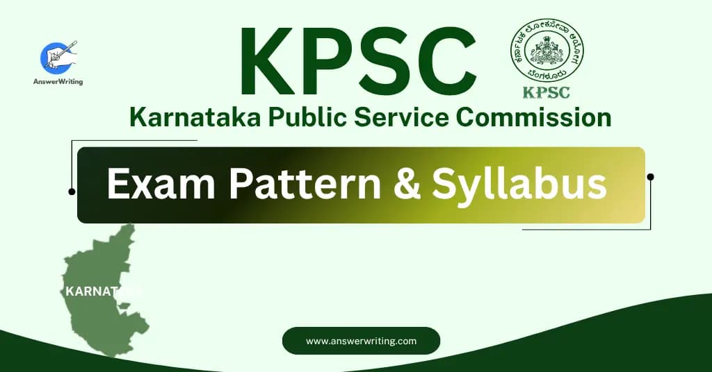 KPSC Exam Pattern AND Syllabus (Karnataka)