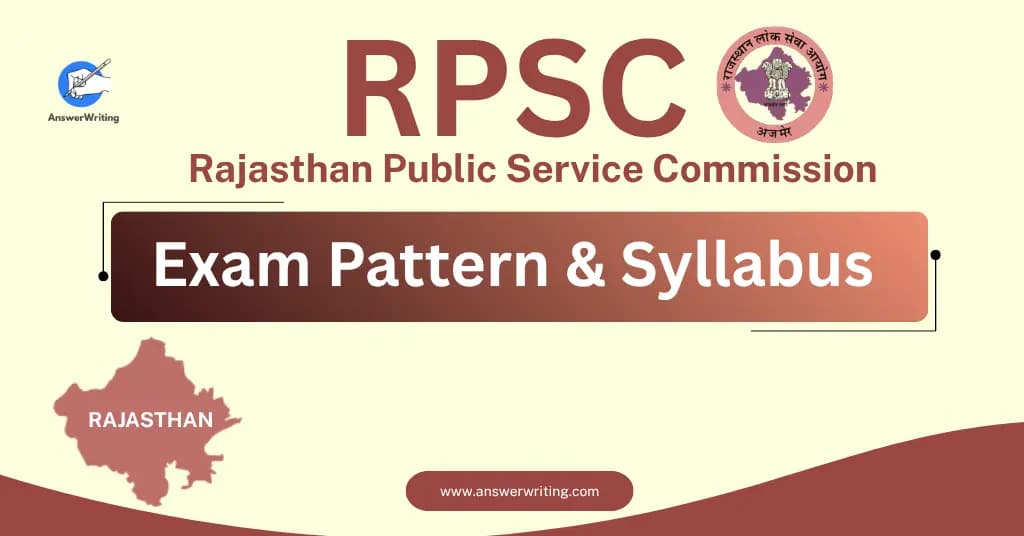 RPSC RAS Exam Pattern and Syllabus (Rajasthan)